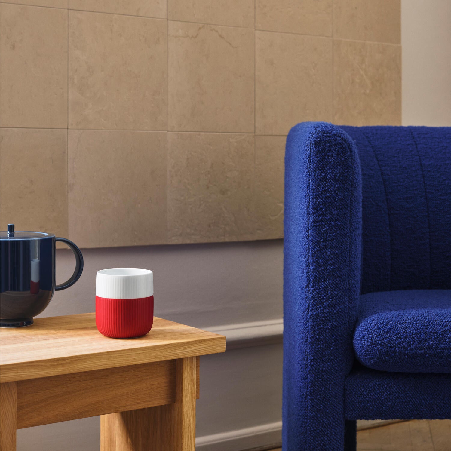 Riflet Contrast krus, Raspberry - 33 cl.